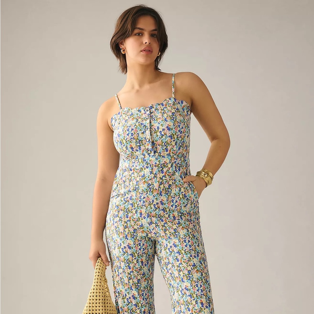 ISO LOOKING FOR THIS ANTHROPOLOGIE MAUVE JUMPSUIT IN FLORAL!!